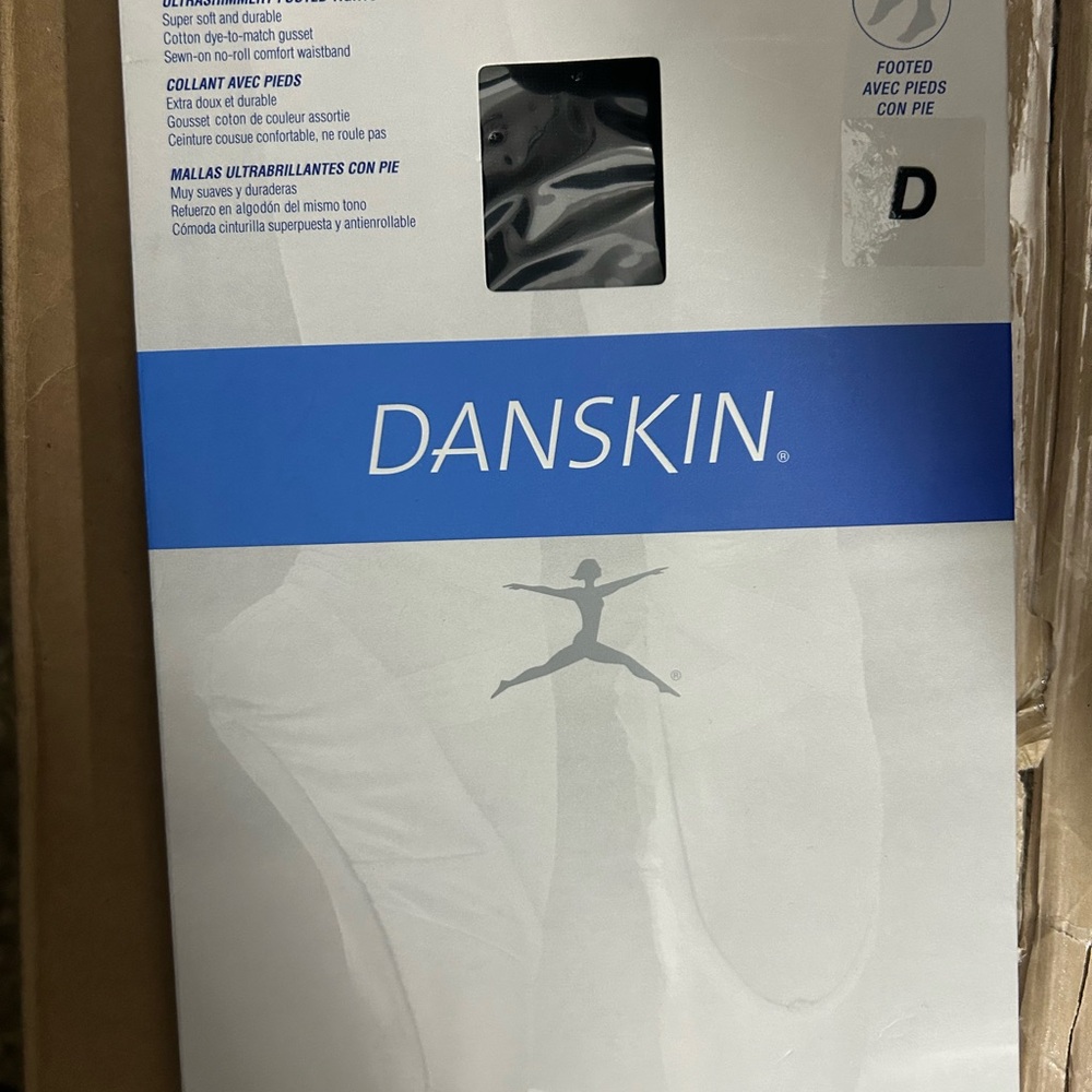 Danskin Ultra Shimmer Tights - Picture 2 of 4